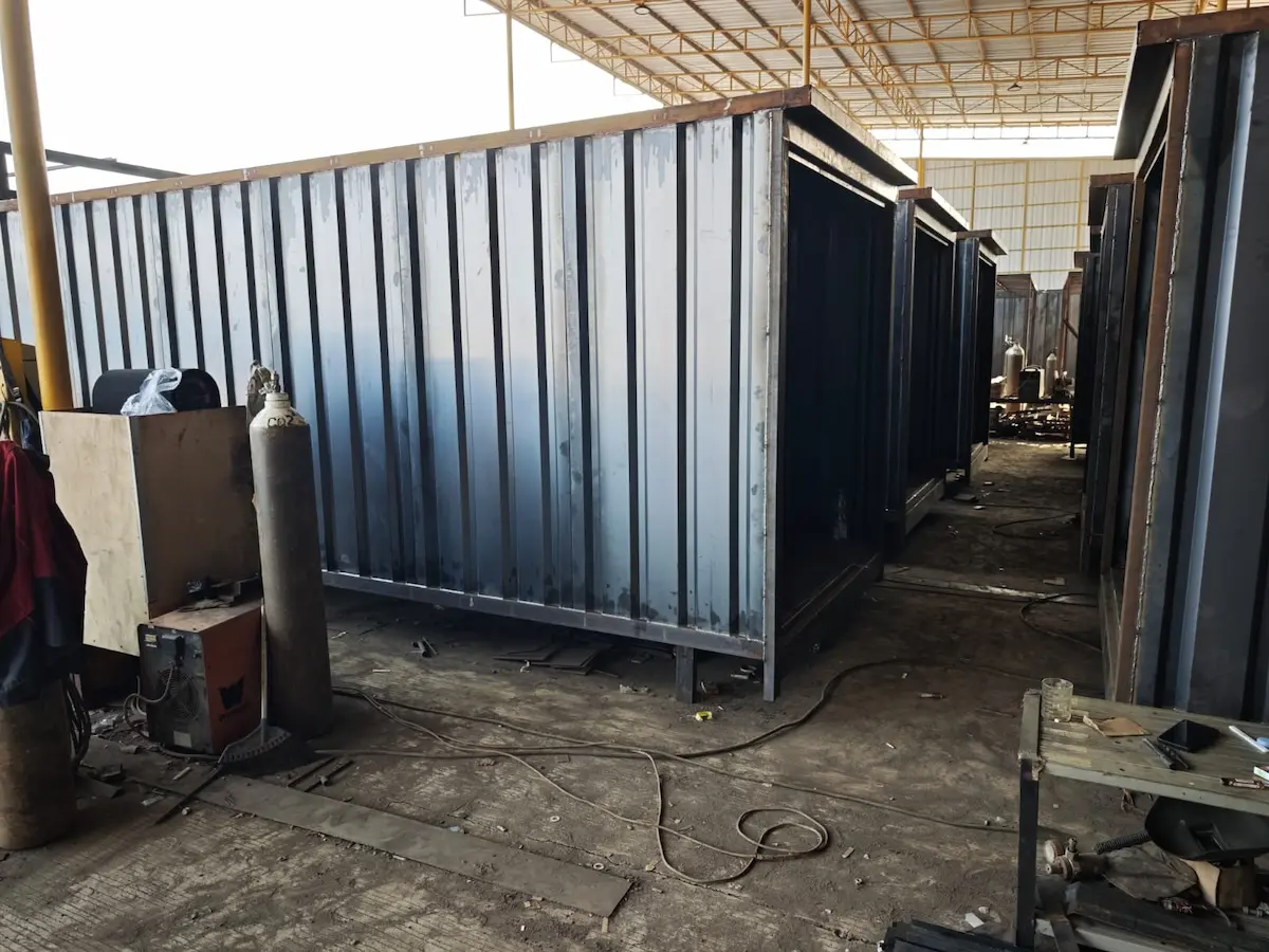 Ready stock box besi truk di workshop PMT